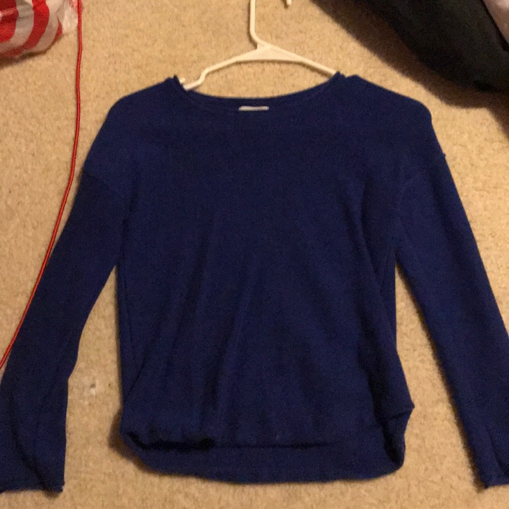 A blue shirt